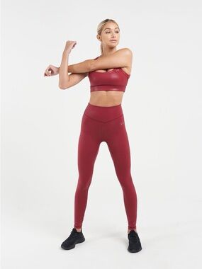 TLF Arctic High Waisted Leggings 2.0 Ruby Shine Small